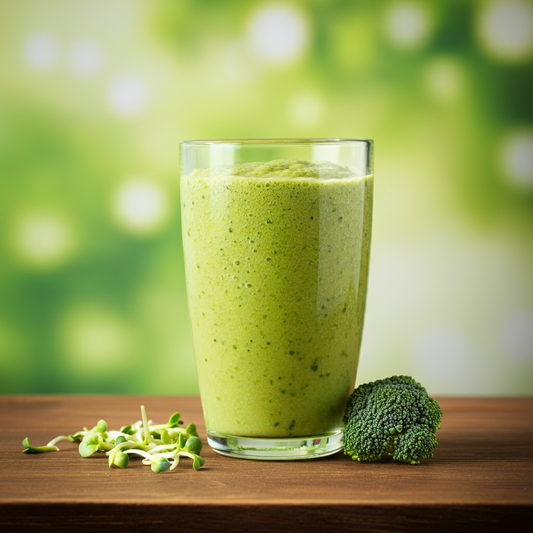 Energize Your Day with a Broccoli Sprout Recovery Smoothie